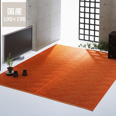 い草ラグ・カーペット「アモール」 （190×190cm）_詳細01