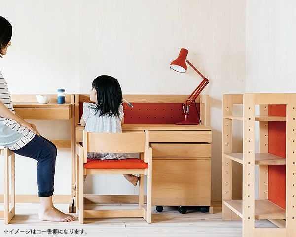 杉工場】女性視点デザインの木の書棚・本棚 本棚・シェルフ｜本棚