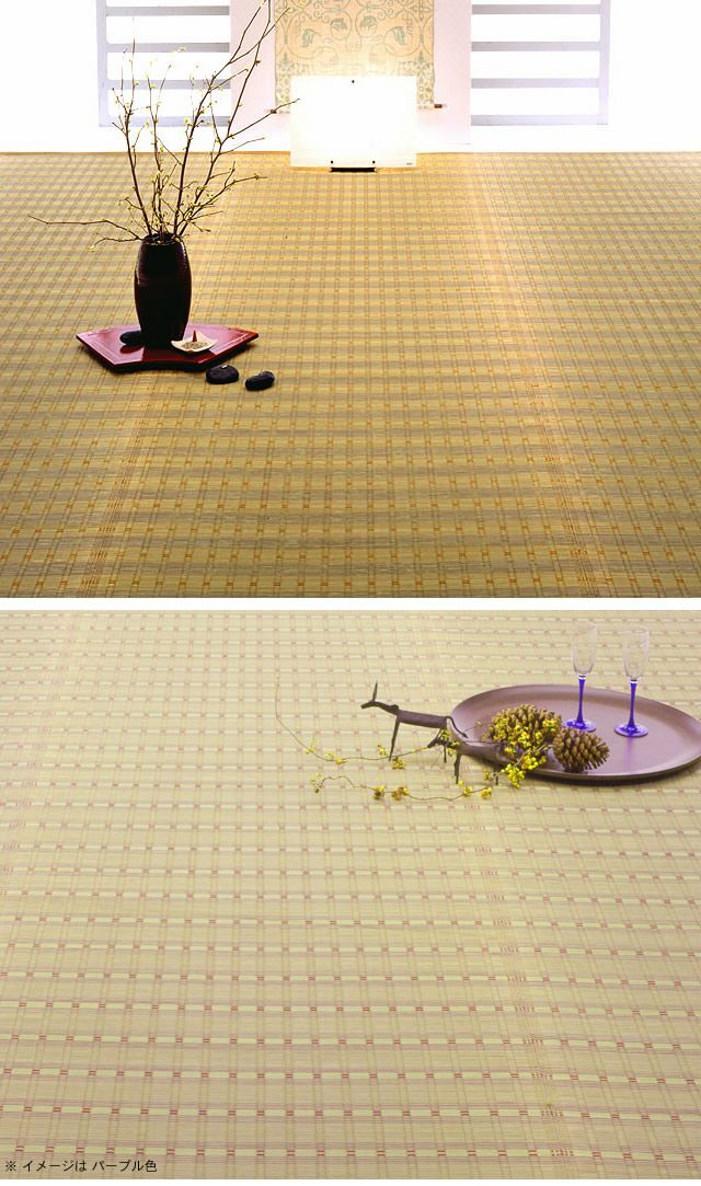 花ござ華厳江戸間2畳 い草ラグ・花ござ｜い草ラグ・花ござ通販【家具の里】
