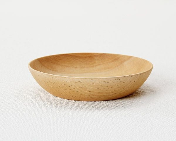 Rasen（ラセン）木のお皿まるS深型（1枚） 和洋食器｜食器通販【家具の里】