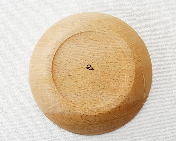 Rasen（ラセン）木のお皿まるS深型（1枚） 和洋食器｜食器通販【家具の里】