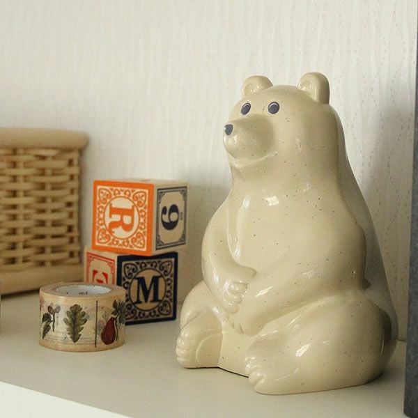 PALASET（パラセット）シロクマの貯金箱Po オーナメント・置物｜雑貨
