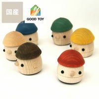 触れて遊ぶ木のおもちゃどんぐりころころ