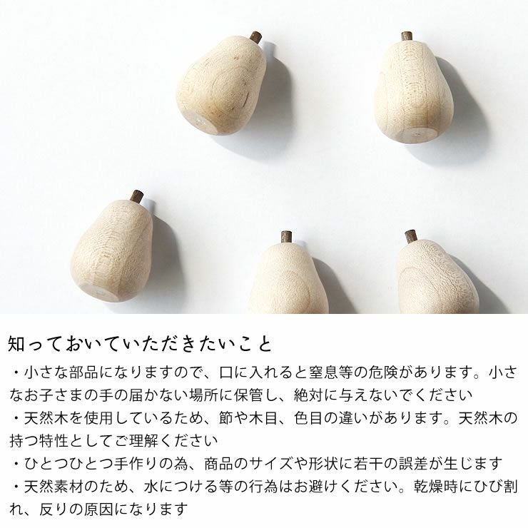 La Luz（ラルース）洋ナシマグネット（5個セット）_詳細08