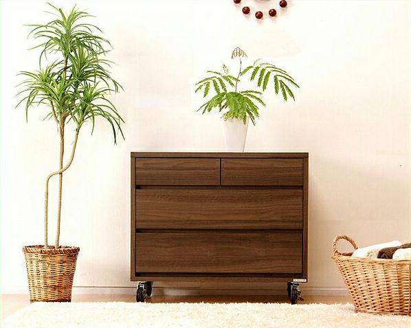 【美品】【廃盤品】タンス　チェスト　4段　オーク材 800×400×830 国産 日本製 完成品 天然木 チェスト 大容量 タンス 大川 120幅4段