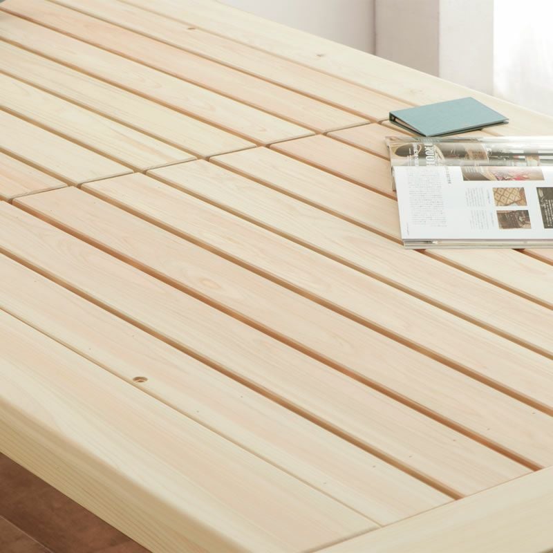 すのこベッド 総ヒノキ シングルサイズ フレー すのこベッド｜すのこ