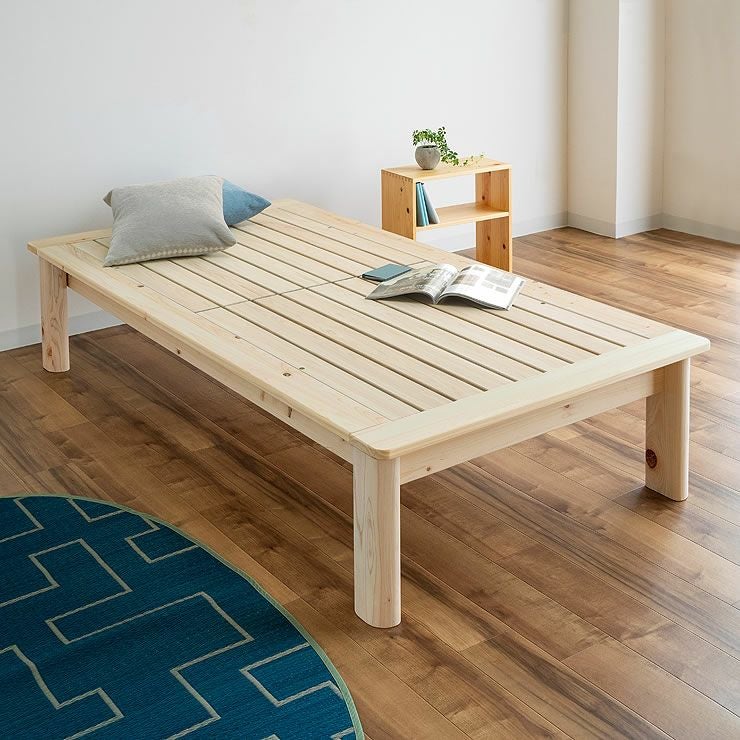 すのこベッド 総ヒノキ シングルサイズ フレー すのこベッド｜すのこ