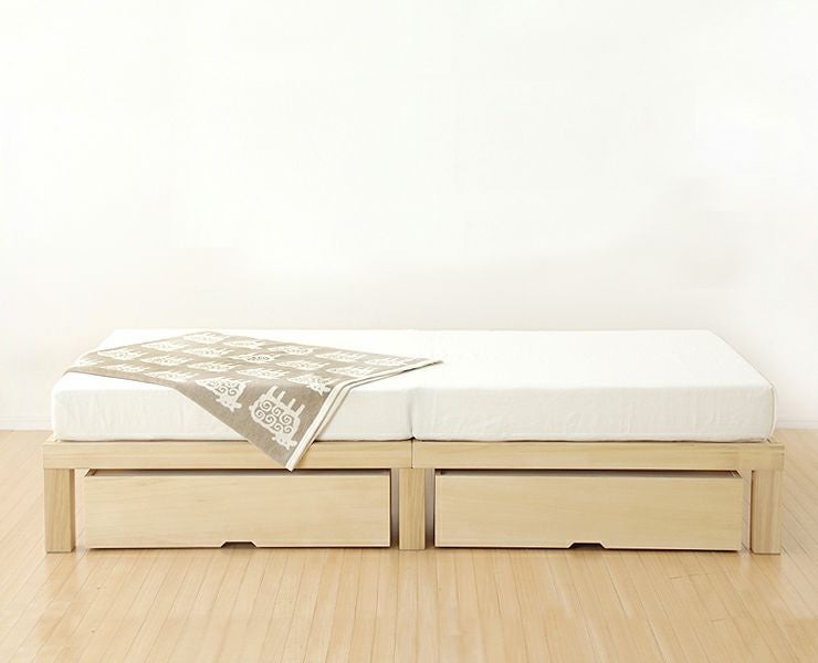 ベッド下の収納スペースにNBシリーズ収納ボックス（ その他ベッド