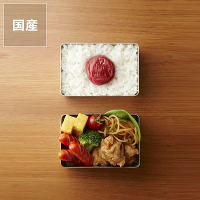 大日本市 THE LUNCHBOX（ザ・ランチボックス）アルミニウムのお弁当箱（1個）_詳細01