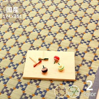 い草ラグ・カーペット「京小紋（きょうこもん）」 江戸間3畳（174×261cm） 3帖_詳細01