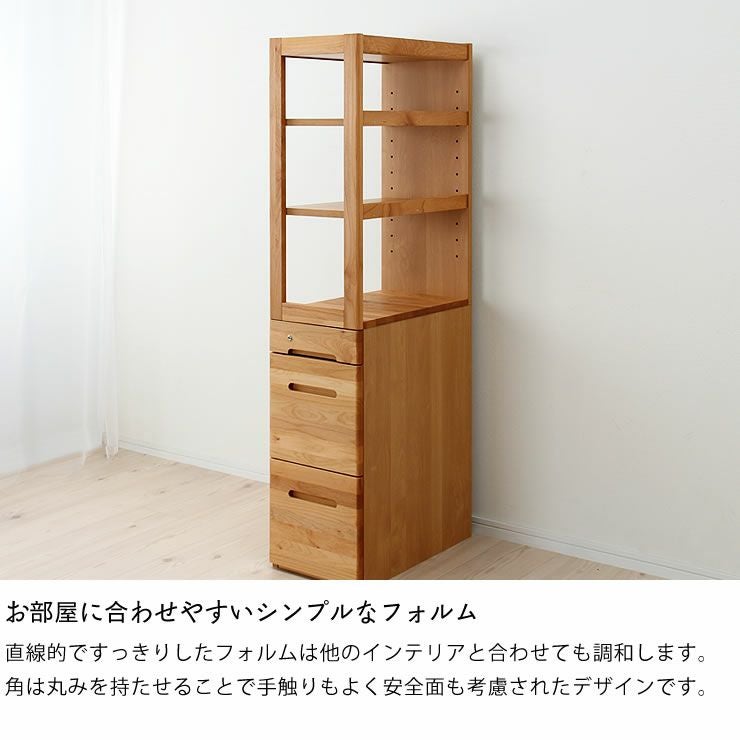 書斎本棚　食器棚　展示棚(モーブル家具) リビングにも馴染みやすいシンプルデザインの 本棚・シェルフ｜本棚