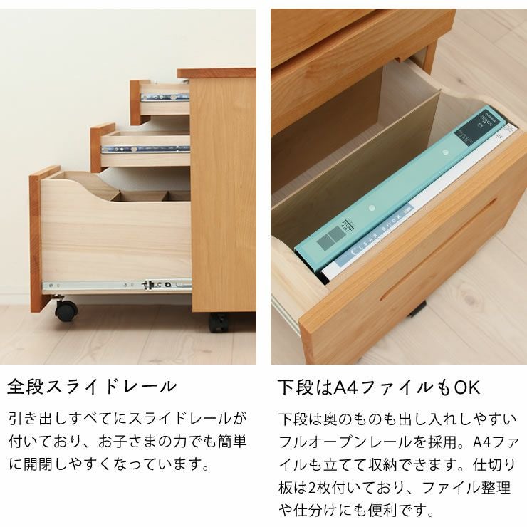 すっきりデザインのワゴンWINDY（ウィンディ ワゴン・上棚｜ワゴン