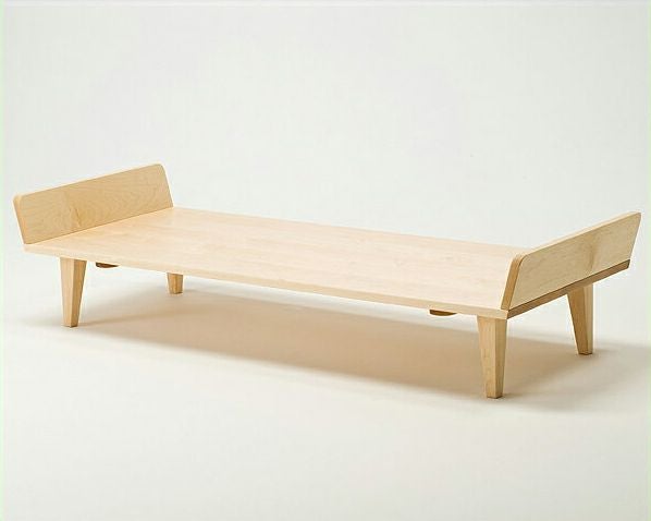 ナラ無垢の木製スタンドミラーmiyak ドレッサー・化粧品収納