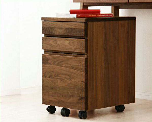 シンプルで自分流に使えるスリム木製ワゴン ウォ ワゴン・上棚｜ワゴン