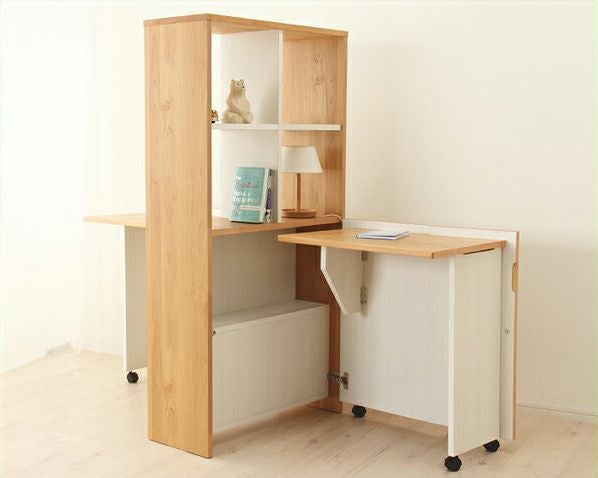 お部屋を広く有効に使える折りたたみ 学習机・勉強机・学習デスク単品