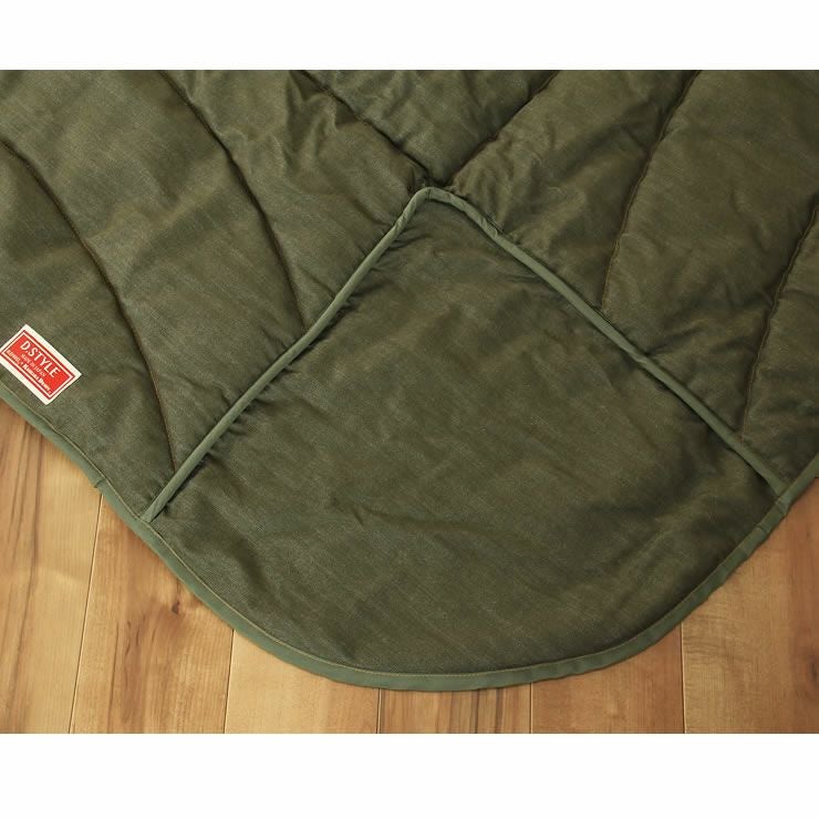 しっかりとしたデニム生地を使用したこたつ布団