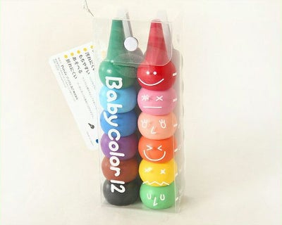ベビーコロールクレヨン（BabyColor）12色セット_詳細01