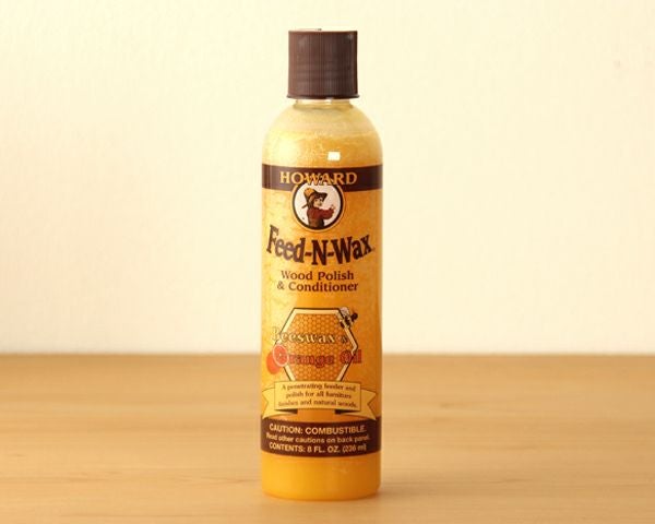 塗装面の乾燥と劣化を防止する木製品メンテナンス用ワックス