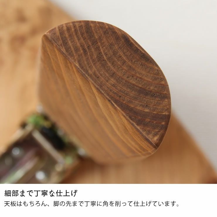 国産ひのき材を使用した 折りたたみ式ちゃぶ台90cm ちゃぶ台｜ちゃぶ台