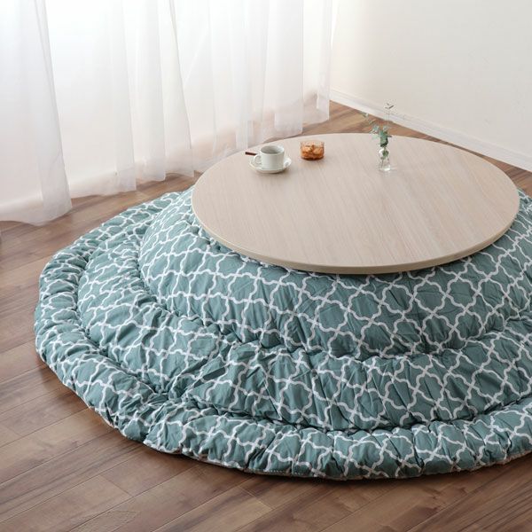 家具調こたつ 円形 105cm丸 こたつテーブル（円形・楕円形）｜こたつ