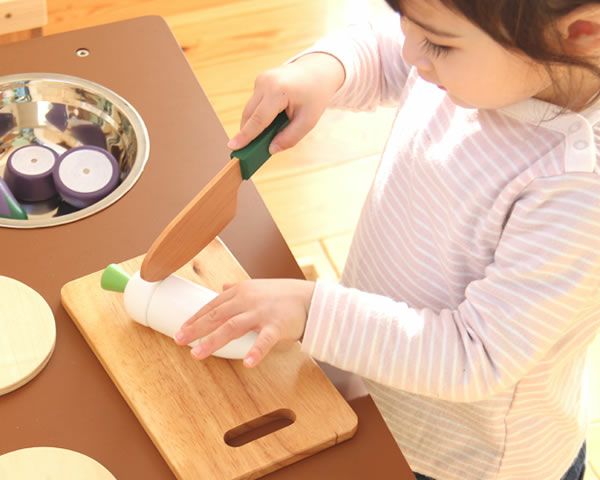 WOODY PUDDY（ウッディプッディ）はじめてのおままごと だいこん 男の子 女の子 2歳 3歳 4歳 5歳 2才 3才 4才 5才_詳細03