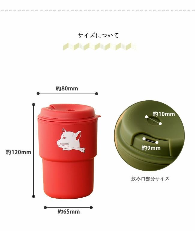 プシプシーナ珈琲タンブラー・ウォールマグ「デミタ」_詳細09