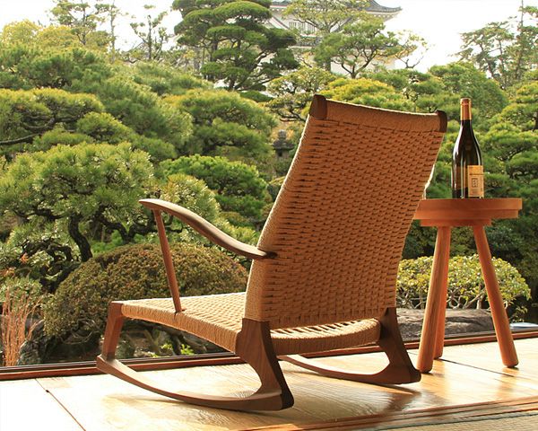 自分好みのくつろぎ方を楽しめるロッキン ロッキングチェア
