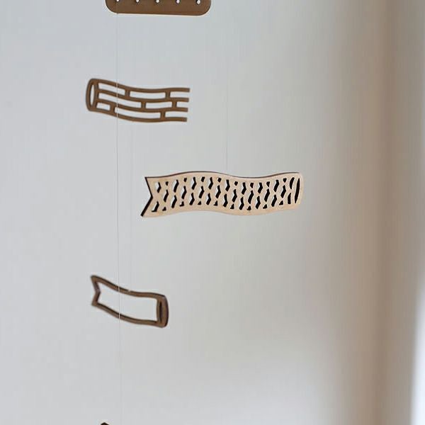 日本の伝統的な文化や行事にちなんだモビールシリーズのこいのぼりモビール