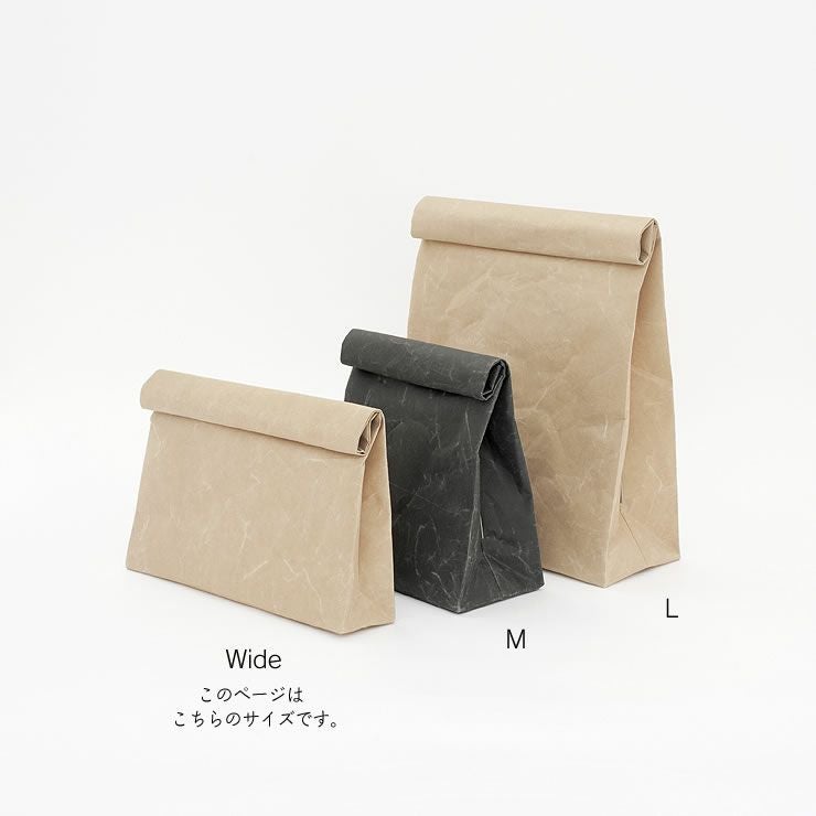 SIWA（シワ）クラッチバッグ Wide紙袋 軽量（デ 服飾小物｜服飾雑貨