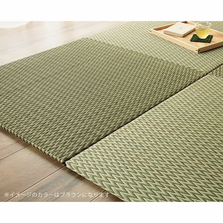 ギザギザ模様が印象的なお洒落な半畳タイプの琉球畳