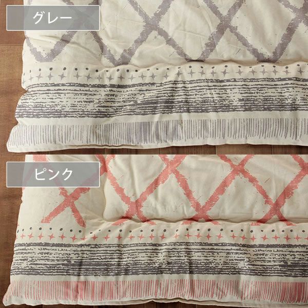 こたつ布団　厚掛け単品 190cm×240cm 「長方形105～120cm」用_詳細02