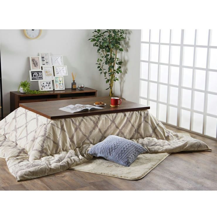 こたつ布団　厚掛け単品 190cm×240cm 「長方形105～120cm」用_詳細05