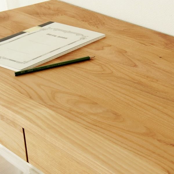 大人も子供も使いやすいシンプルでスリムな学習机(幅100×奥行60×高73cm)_詳細03