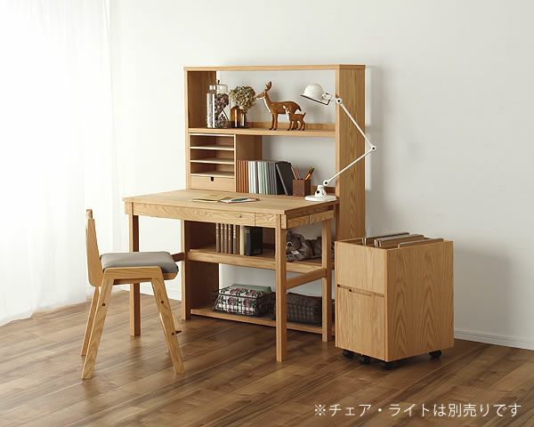 素材の良さを引き立たせるシンプルデ 学習机・勉強机・デスクセット