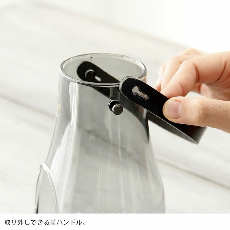 取り外しできる革ハンドルのランタン