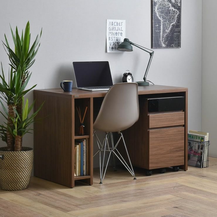 「鏡面×木目」サイドチェスト40cm幅_詳細15