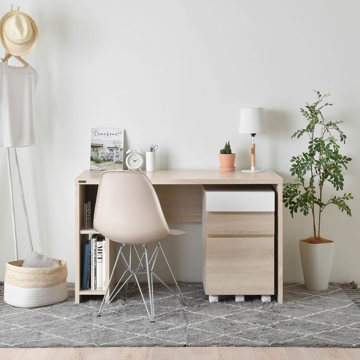 「鏡面×木目」サイドチェスト40cm幅_詳細17