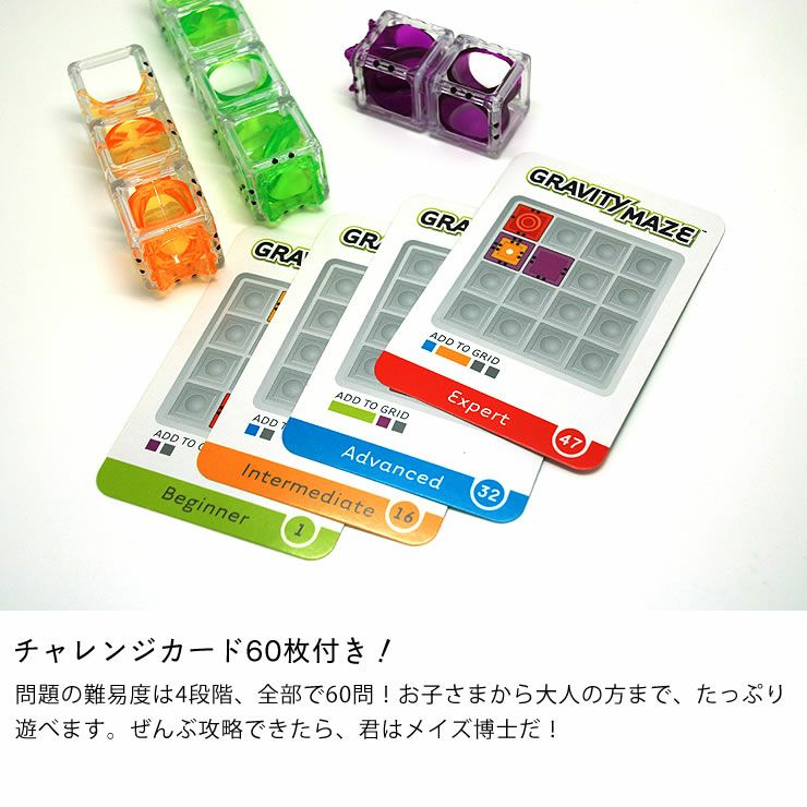 チャレンジカード60枚付き!グラビティ・メイズ