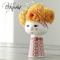 BJORN WIINBLAD（ビヨン・ヴィンブラッド）エヴァフラワーベース 数量限定色クリスマス・レッド_詳細01