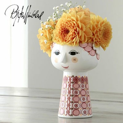 BJORN WIINBLAD（ビヨン・ヴィンブラッド）エヴァフラワーベース 数量限定色クリスマス・レッド_詳細01