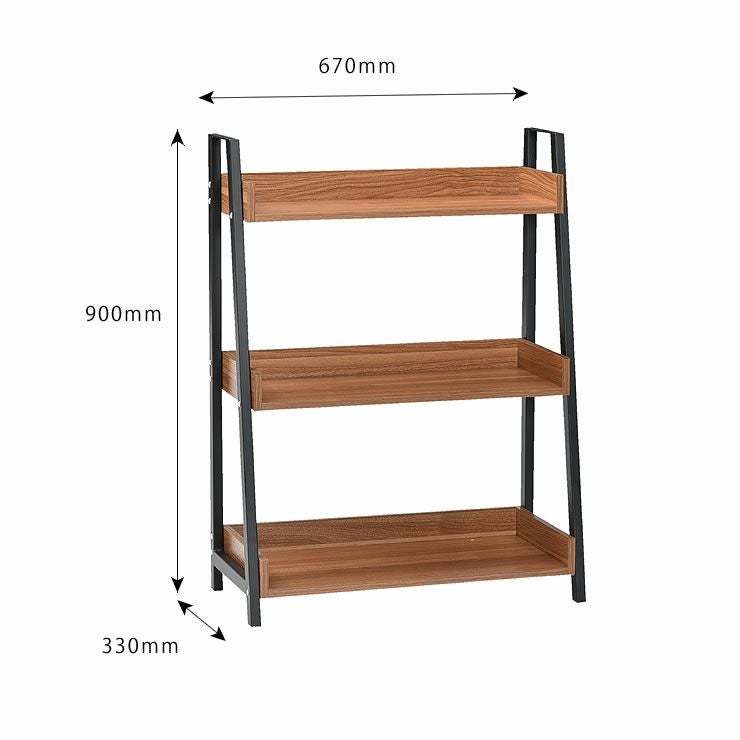 スタイリッシュな3段ラック（67cm幅）_詳細09