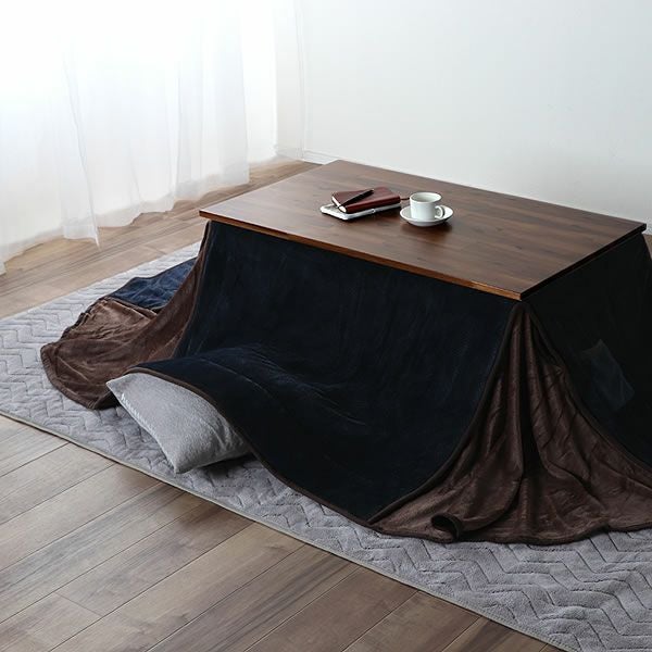 高さ調節できるハイタイプこたつ・こたつ布団 2点セット_詳細02