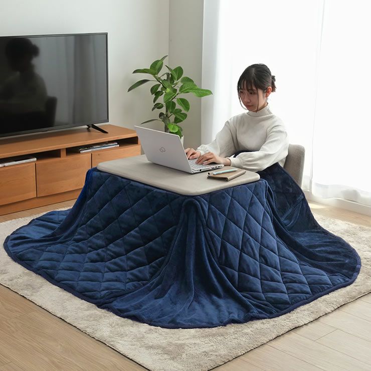 ローテーブルにもなるパーソナルこたつ・いす・こた こたつセット