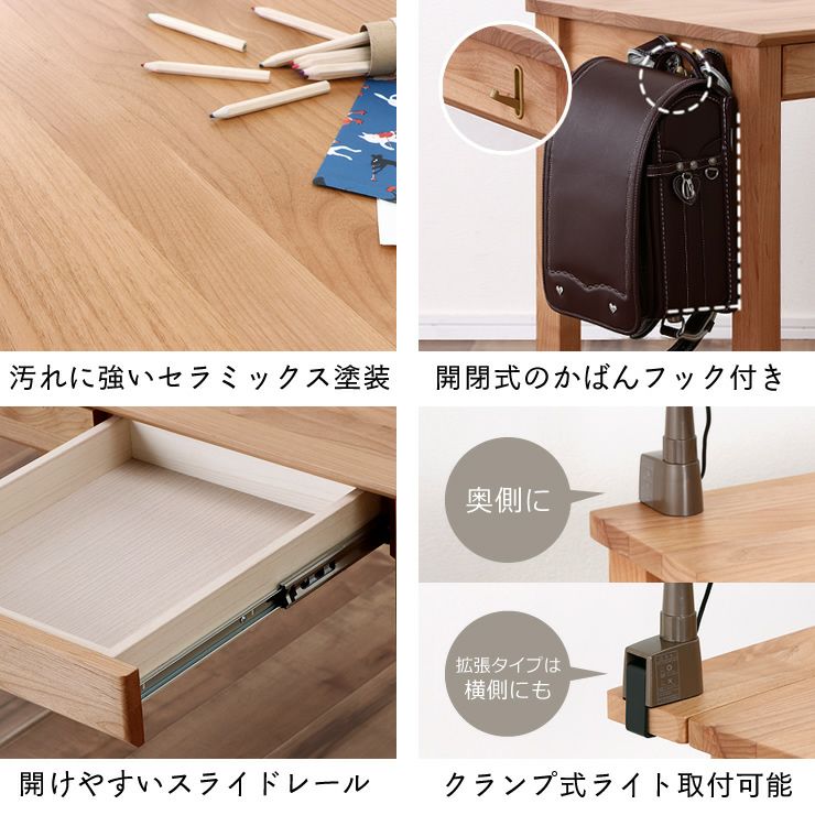 学習机 2点セット LIKKE（リッケ） 学習机・勉強机・デスクセット