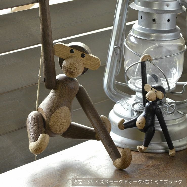 KAY BOJESEN DENMARK（カイ・ボイスン デンマーク）木製アニマル　モンキーミニ　ブラック_詳細17