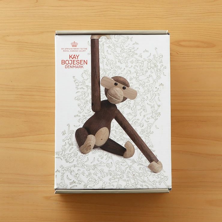 KAY BOJESEN DENMARK（カイ・ボイスン デンマーク）木製アニマル　モンキーS　スモークドオーク_詳細14