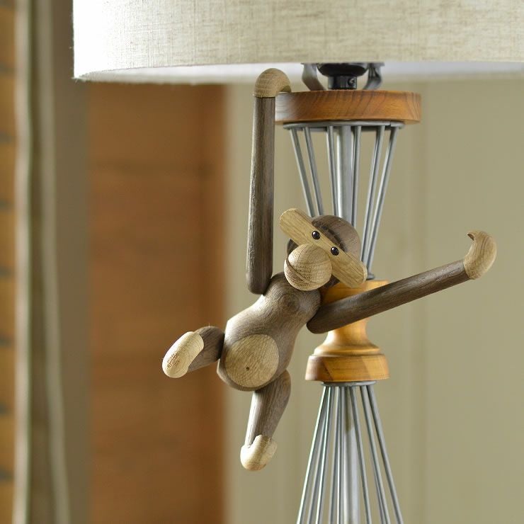 KAY BOJESEN DENMARK（カイ・ボイスン デンマーク）木製アニマル　モンキーS　スモークドオーク_詳細18