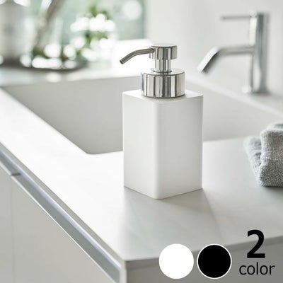 容量約360ml入る泡タイプ専用の山崎実業詰め替え用ディスペンサー TOWER（タワー） 泡タイプ