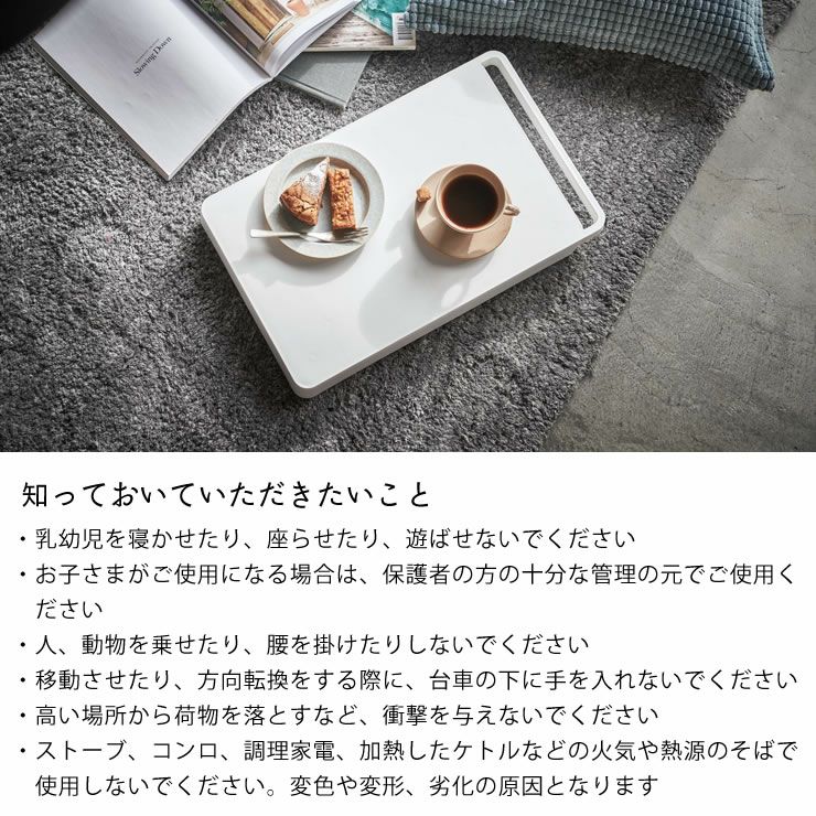 山崎実業台車　tower（タワー）について知っておいていただきたいこと