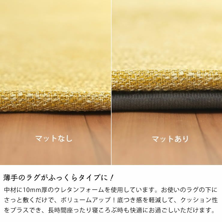 こたつ敷き布団 下敷きマット 敷き単品180cm×235cm_詳細06